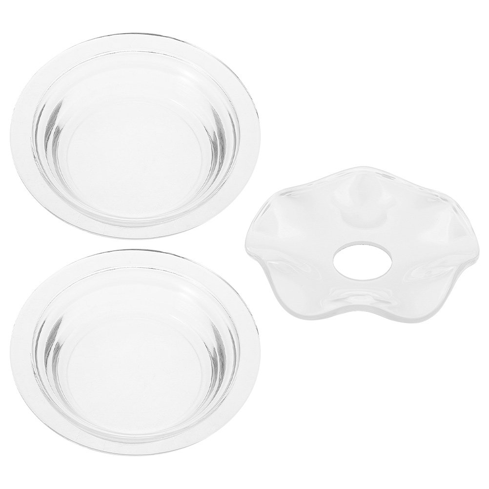 Aromatherapy Diffuser - Set da 3 piatti in vetro