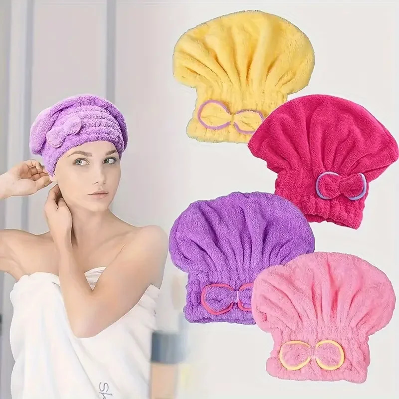 Spa Towel - Cuffia per capelli ad asciugatura rapida