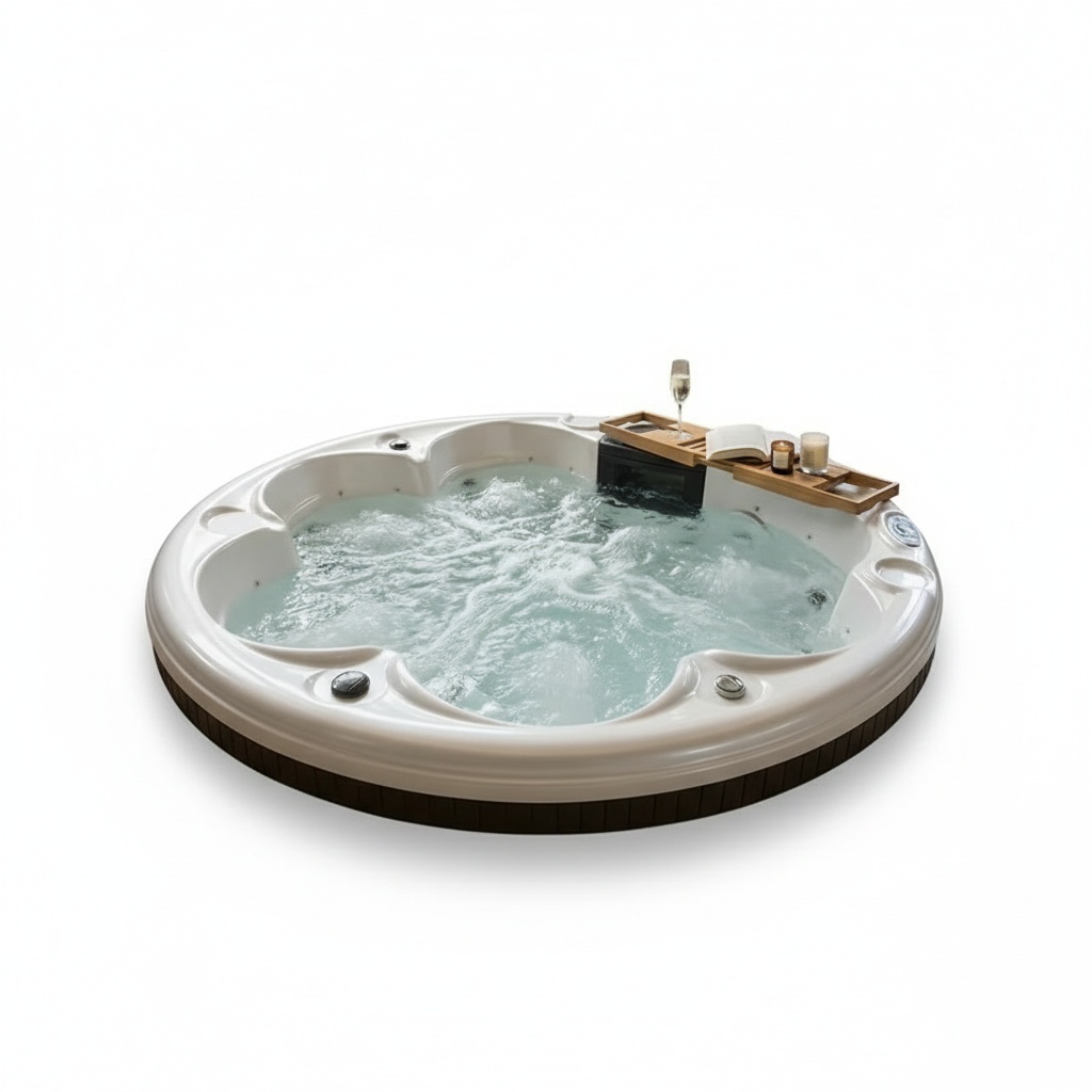 Hot Tub - Vasca Idromassaggio da Esterno, Vasca Freestanding