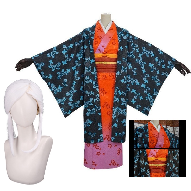 Bathrobe - Costume Cosplay Anime Ubuyashiki Amane, Kimono
