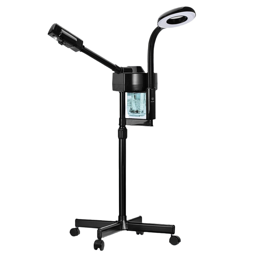 Face Steamer - Vaporizzatore Facciale 2-in-1 con Luce e