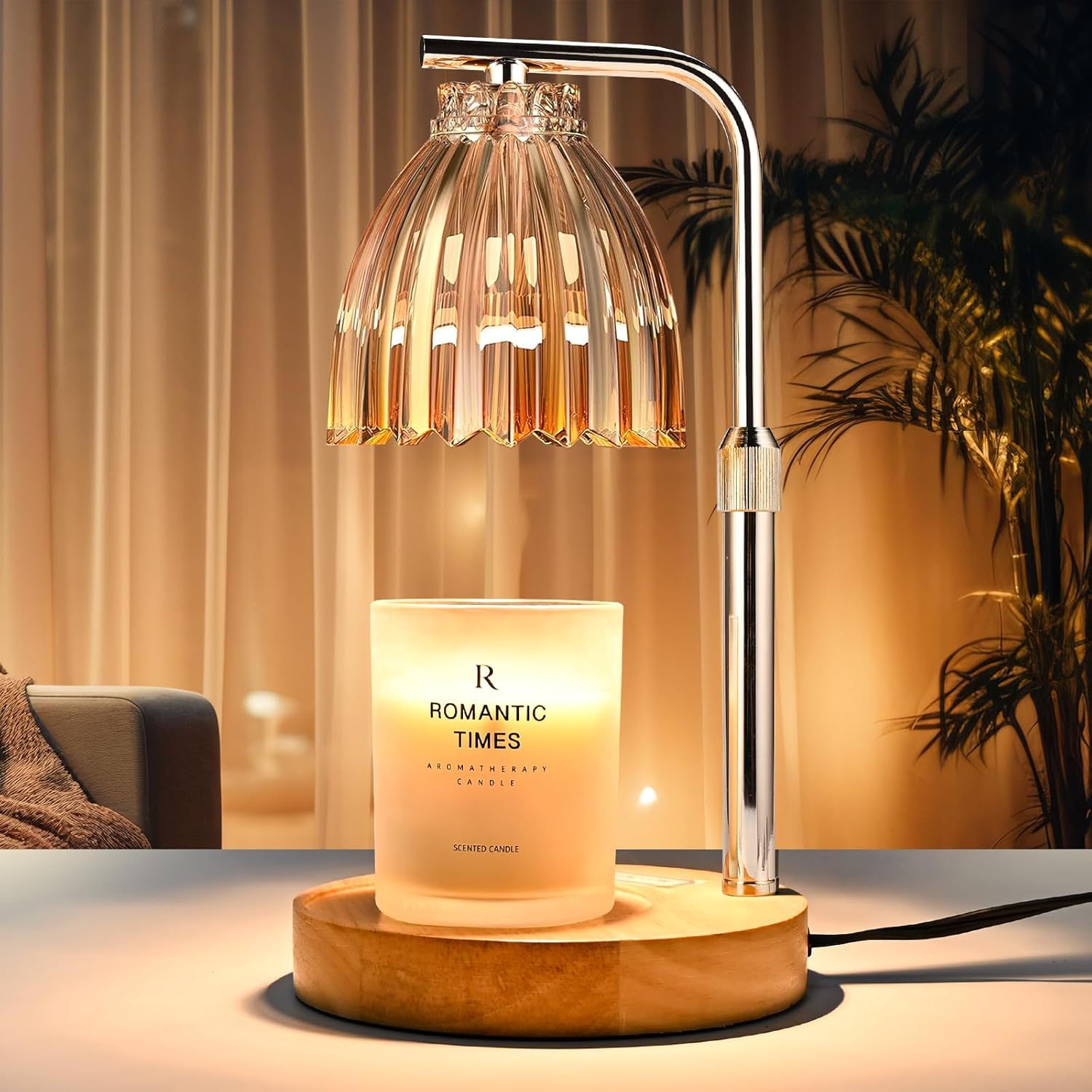 Wax Warmer - Lampada Scaldacera per Aromaterapia Regolabile in