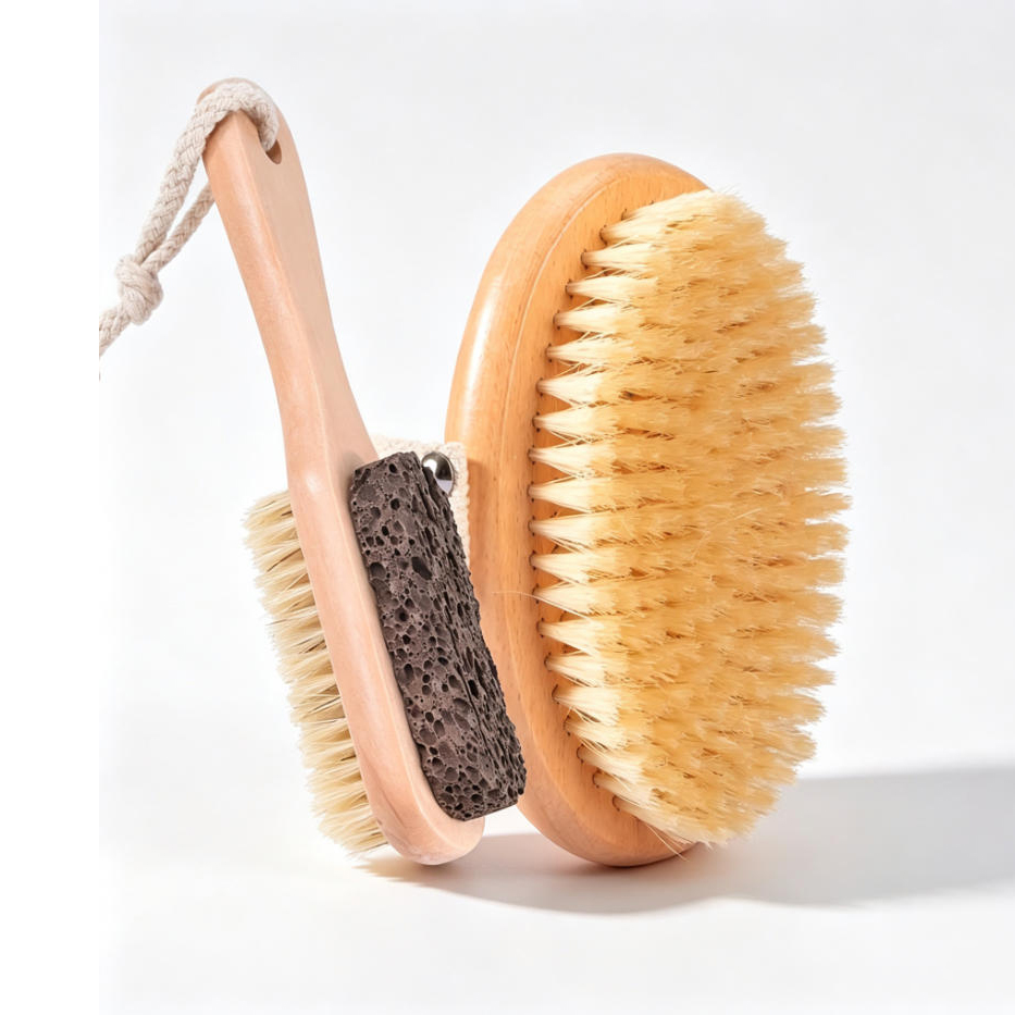 Body Brush - 2 spazzole per la pulizia a