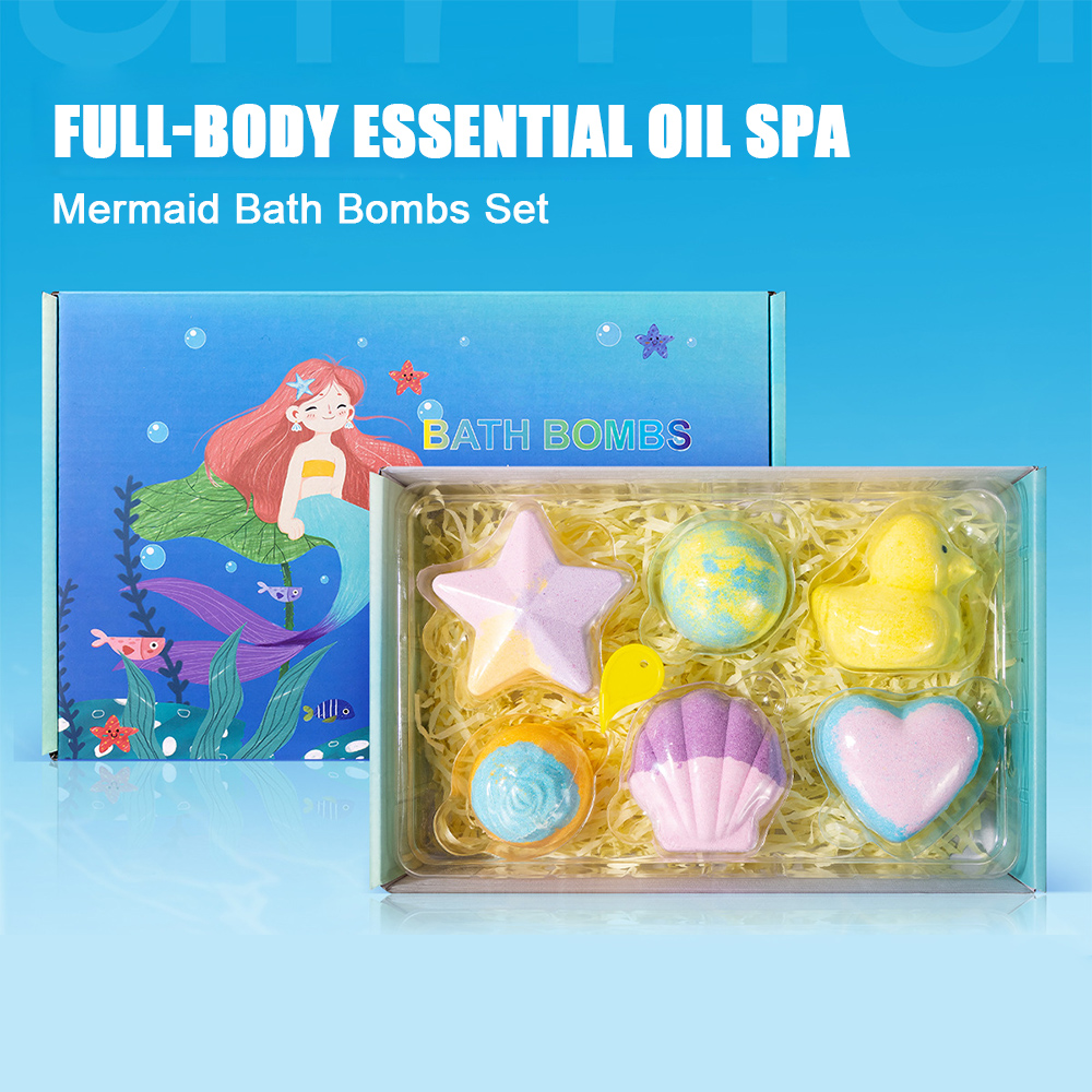 Bath Salts - Set Regalo di 6 Bombe da