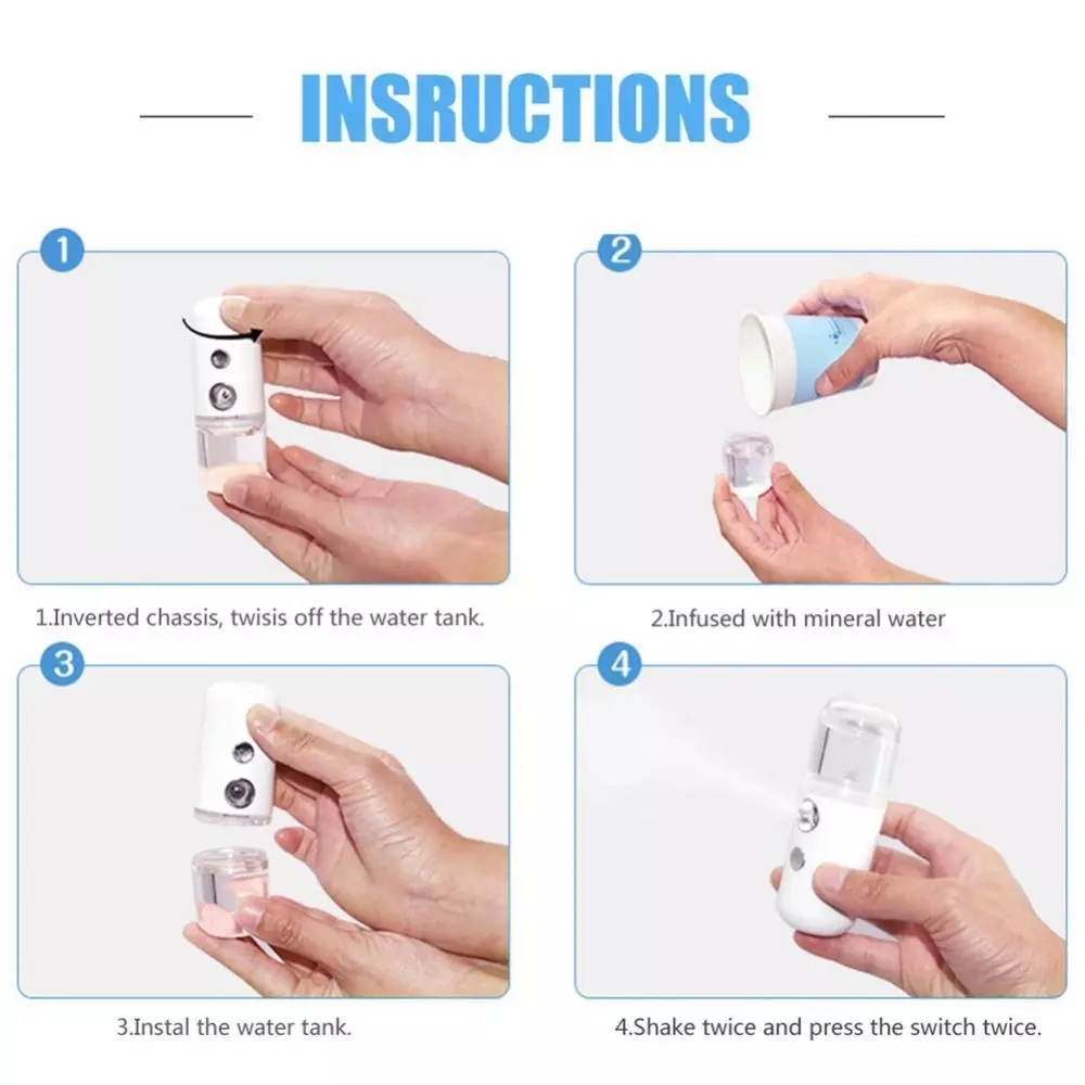 Nano viso Mister spruzzatore v - Face Steamer recensione e prezzo
