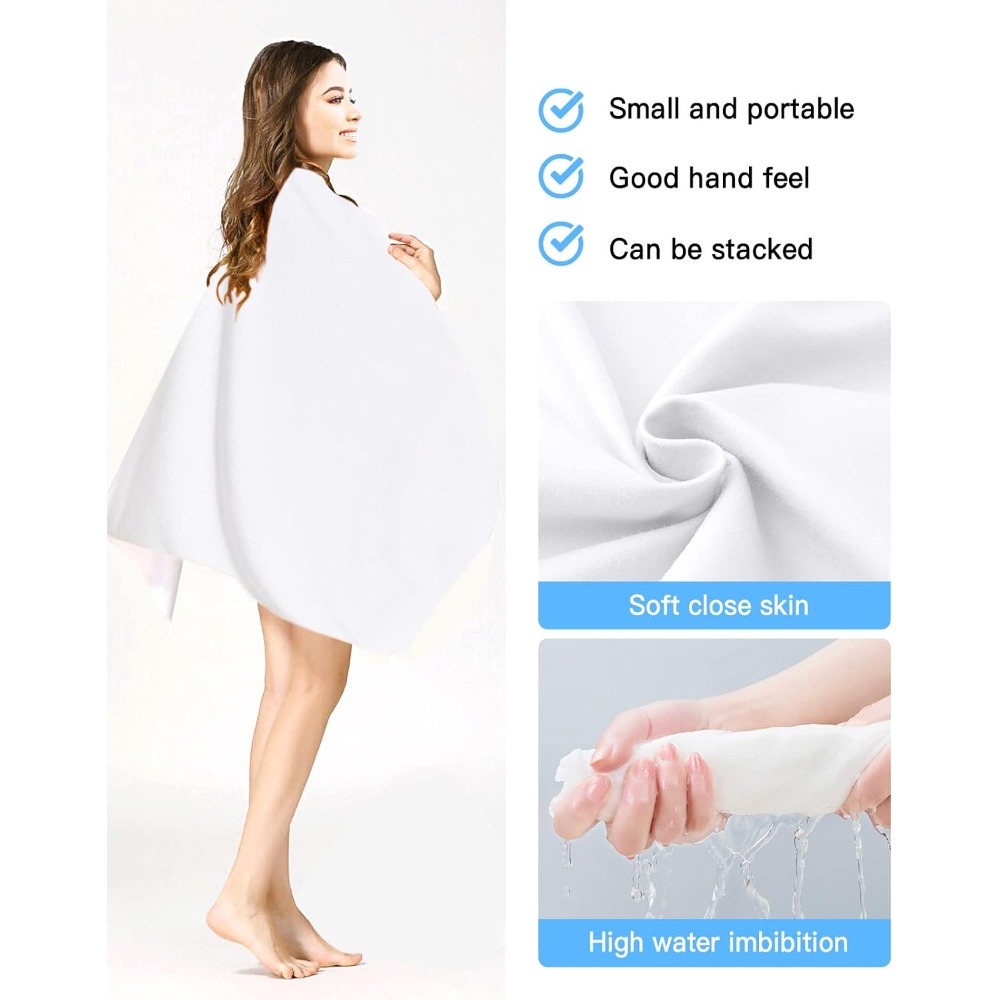Asciugamano da spiaggia bianco - Spa Towel recensione e prezzo