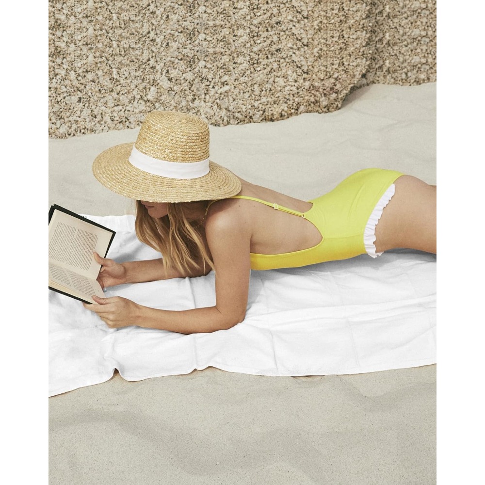 Asciugamano da spiaggia bianco - Spa Towel recensione e prezzo