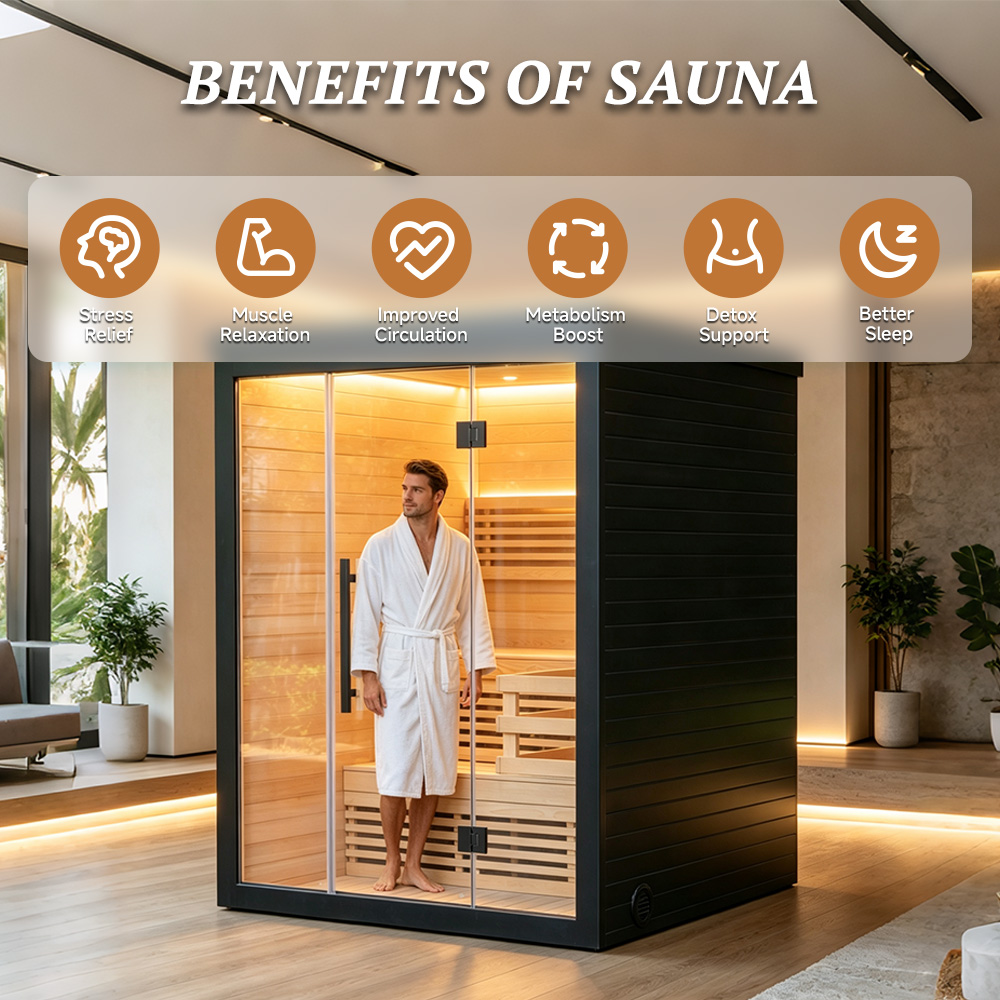 Sauna Finlandese da Interno pe - Spa Wellness Gym recensione e prezzo