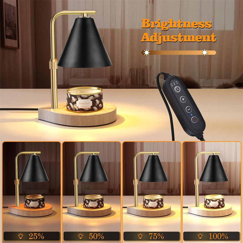 Lampada Scaldacandele Nera con - Wax Warmer recensione e prezzo