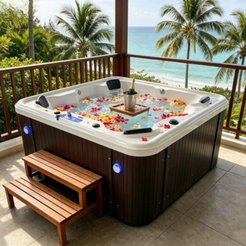 Vasca Idromassaggio Acrilica J - Hot Tub recensione e prezzo