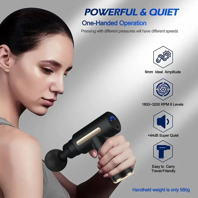 2024 portatile fascia pistola  - Massage Gun recensione e prezzo