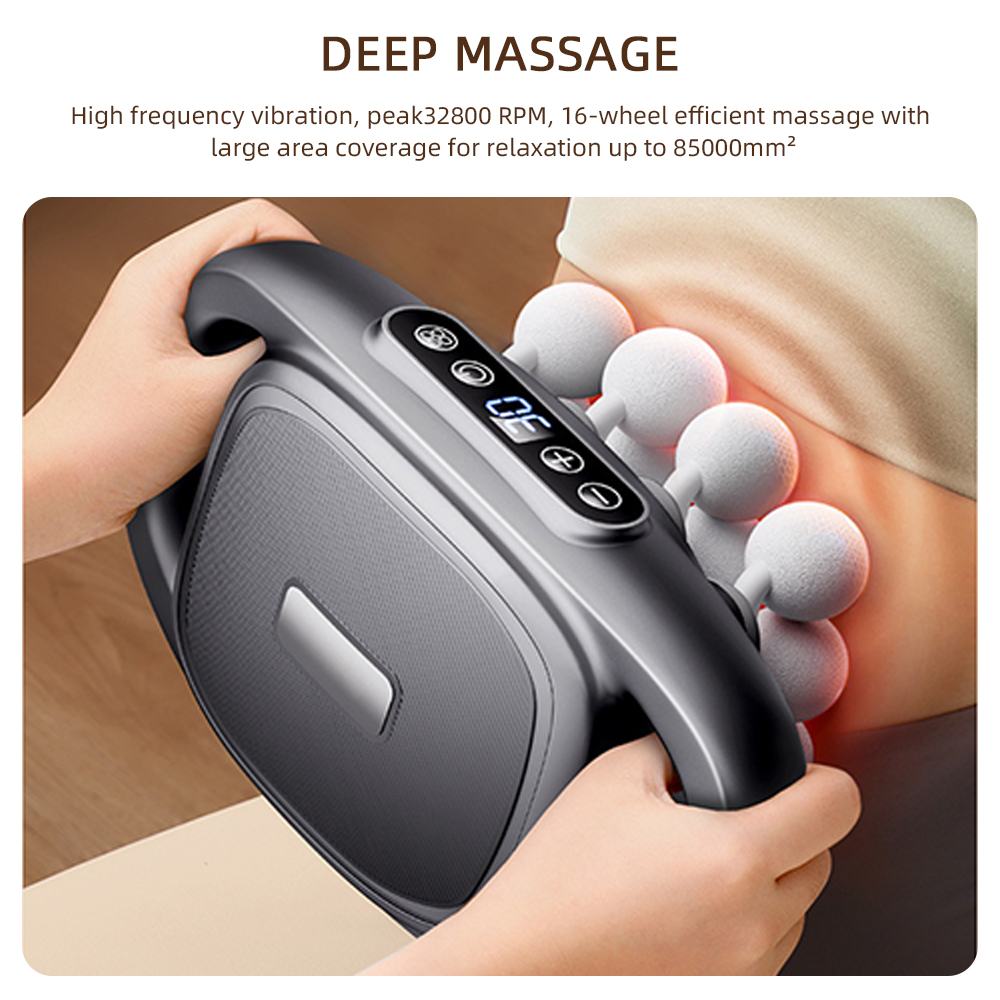 Pistola per fascia a 16 teste  - Massage Gun recensione e prezzo