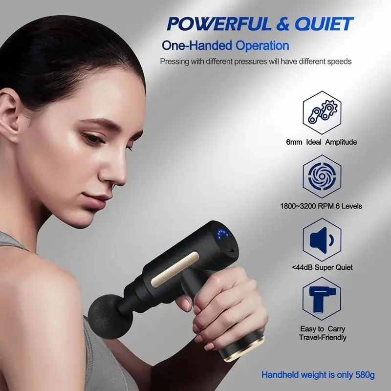 Pistola per massaggio fasciale - Massage Gun recensione e prezzo