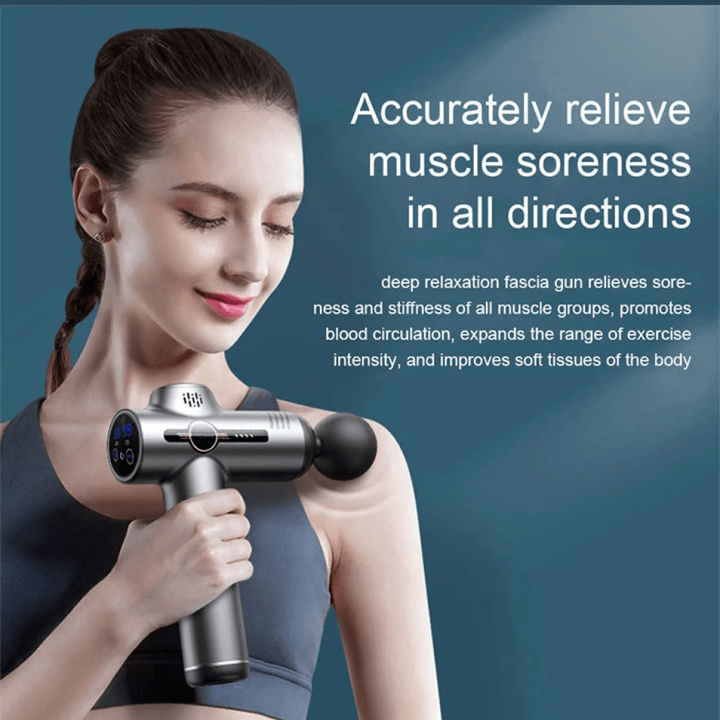 Pistola per massaggio a 99 liv - Massage Gun recensione e prezzo