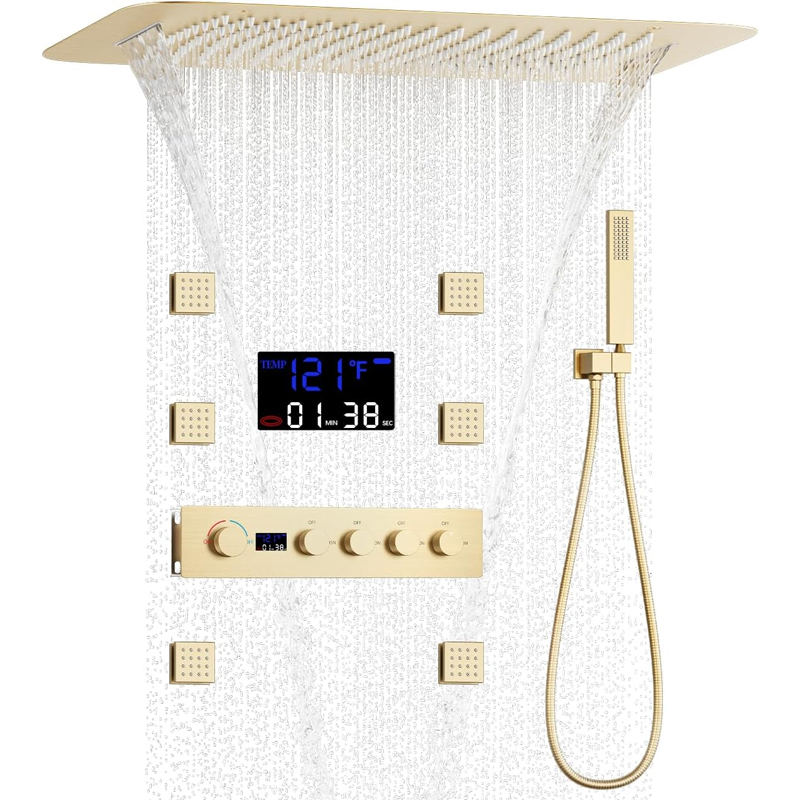 Ottone spazzolato oro Display  - Body Brush recensione e prezzo