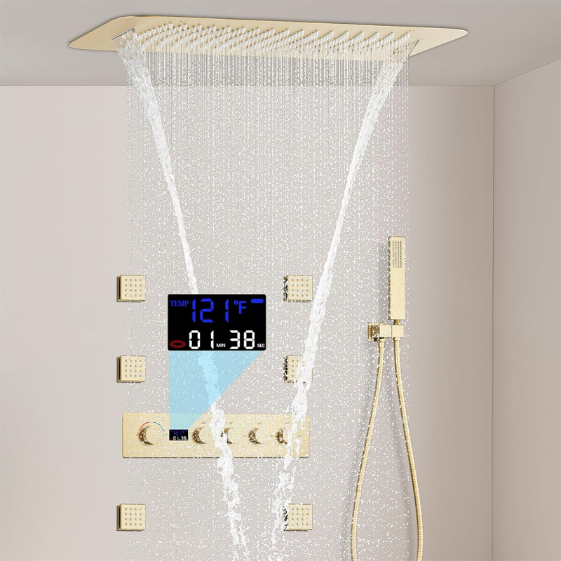 Ottone spazzolato oro Display  - Body Brush recensione e prezzo